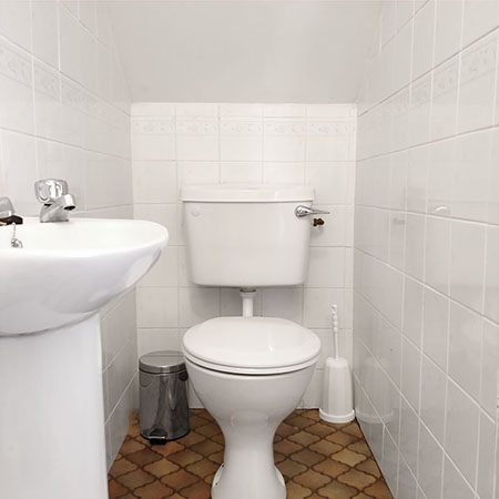 Typical Single Room bathroom