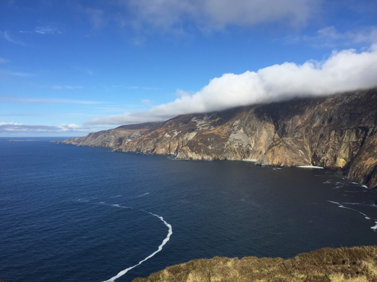 View from Slieve League viewing platform